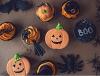 Image of some Halloween cakes and biscuits