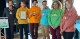 Volunteers receive Silver Kite awards from Chair
