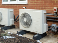 Image of air source heat pumps